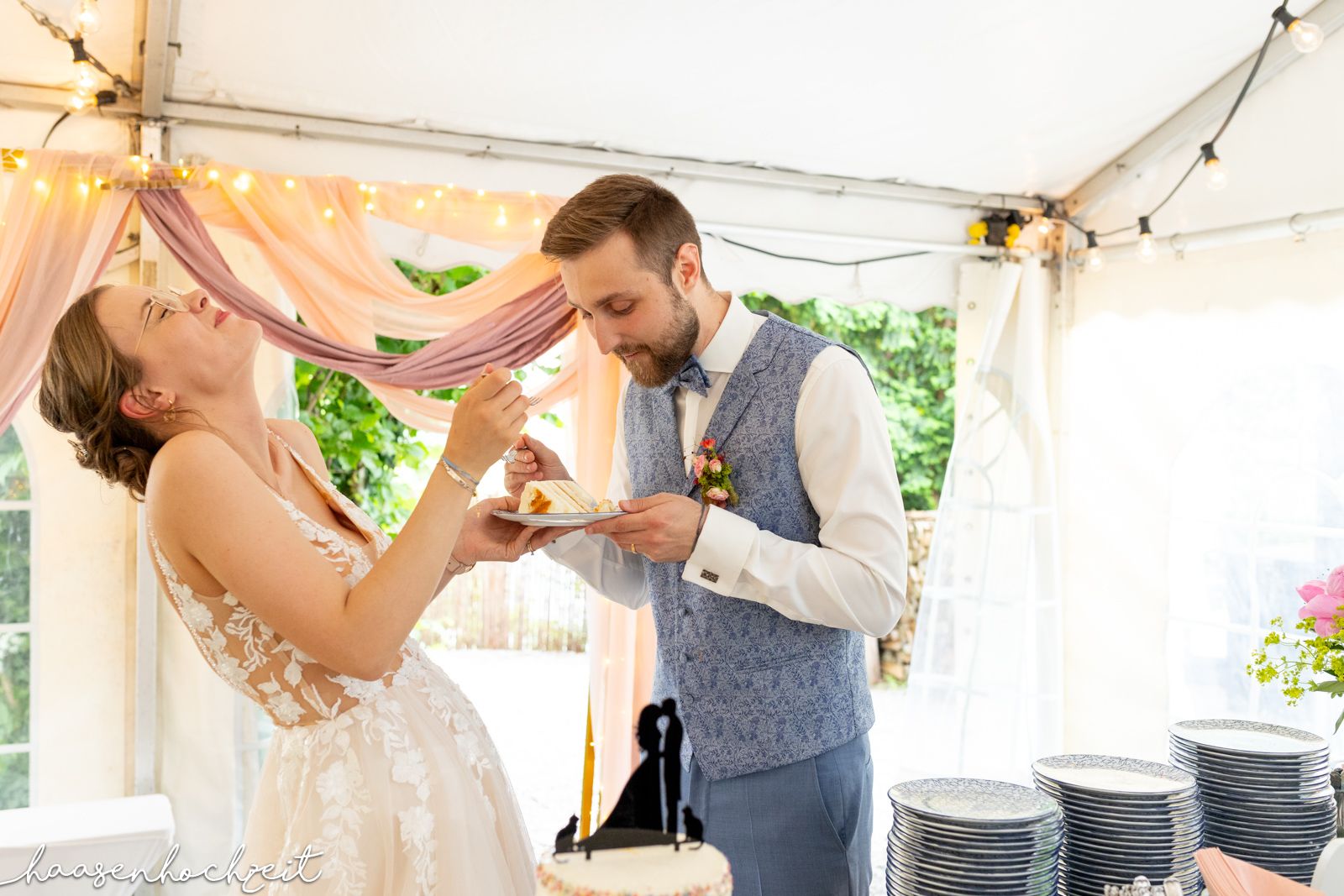 Hochzeitsfotograf Hochzeitsreporage Hochzeitstorte